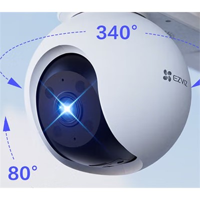 KWDZ  萤石摄像头CS-H8 300万 聚焦4mm 含电源开关